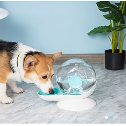 Universal 2.8L Bulle d'escargot Bol d'eau automatique pour chat Fontaine pour distributeur d'eau pour animal de compagnie Bol de boisson de grande capacité pour animal de compagnie Boisson pour chien chat | Nourriture pour chien pas cher