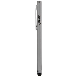 Stylet InLine® pour écrans tactiles comme Smartphone + Tablette argent