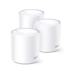 Système WiFi 6 Mesh TP-Link Deco X20 AX1800. Pack 3 unités 