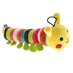 Animal peluche son chat chien grinçant jouet mordant jouet mignon chenille jaune