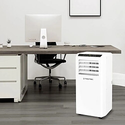 Trotec Climatiseur mobile avec minuterie jusqu’à 34m² 9000 BTU 2600W blanc noir