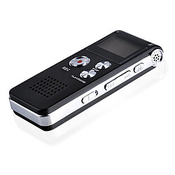 Universal Magnétophone audio numérique multifonctionnel rechargeable 32 Go Magnétophone lecteur MP3 | Lecteur MP3 Top | Lecteur MP3 Bluetooth(Le noir)