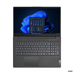 Lenovo V V15 Ordinateur portable 39,6 cm (15.6') Full HD AMD Ryzen™ 7 7730U 16 Go DDR4-SDRAM 512 Go SSD Wi-Fi 5 (802.11ac) Windows 11 Pro Noir