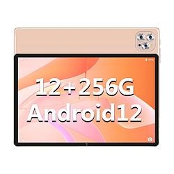 VANWIN Tablette Tactile V62 10,36 " WiFi Tablette Octa-Core Android 12+ GMS Certified - 12 Go RAM + 256 Go ROM (1To Extensible) - 5MP + 13MP Caméras, 7000 mAh Batteries (Doré)
