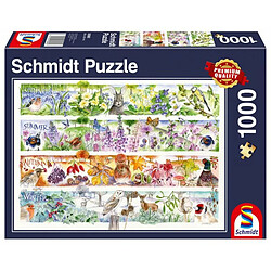 Schmidt Spiele- Saisons, Puzzle de 1000 pièces, 58980, Coloré 