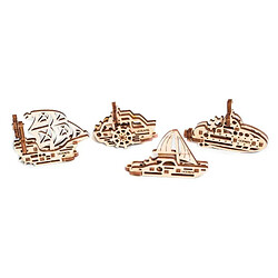 bateaux set de 4 pièces, 56 pièces, yacht 13pcs 