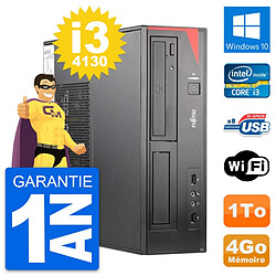 PC Fujitsu Esprimo E520 DT Intel i3-4130 RAM 4Go Disque Dur 1To Windows 10 Wifi · Occasion 