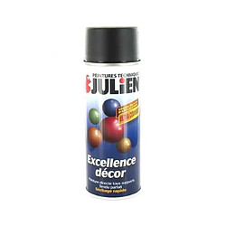 Peinture aérosol Julien noir mat 400ml