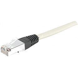 Abi Diffusion Cordon RJ45 croisé catégorie 6 S/FTP gris - 15 m