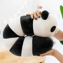 Universal 70cm peluche chenille colorée animaux transformation poupée dessin animé peluche canapé coussin coussin bébé avare | animaux en peluche (panda)