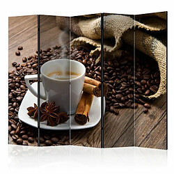 Paris Prix Paravent 5 Volets Star Anise Coffee 172x225cm