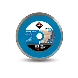 Rubi - Disque diamant pour matériaux durs jante continue 200x25,4x1,7mm - CPA-200 SUPERPRO 