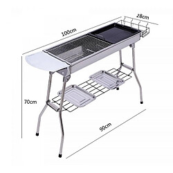 Avis Barbecue grill en acier inoxydable Herzberg HG8112