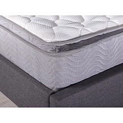 Beliani Matelas à ressorts ensachés ferme 160 x 200 cm SPLENDOUR