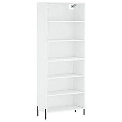 Maison Chic Buffet,Meuble de Rangement,commode pour salon,Cuisine blanc 69,5x32,5x180 cm bois d'ingénierie -MN61373