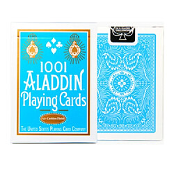 Acheter Universal Aladdin Poker Rouge/Bleu/Noir Deck Nouvelle version de Magic Poker Magic Card Magic Tricks Accessoires(Bleu)