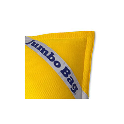 Acheter Coussin géant flottant 130x170cm jaune - 30070-40 - JUMBO BAG