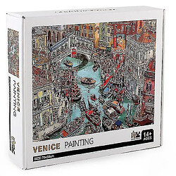 Universal 1000 pièces Venise Town Puzzle Bricolage Puzzle Jouets Assemblage Images Déco pas cher