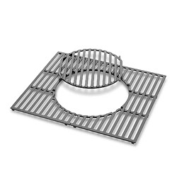 Weber Gourmet BBQ System Grille de cuisson 51,9 x 44,5 x 1,3 cm avec grille centrale amovible, compatible avec Spirit Series 200