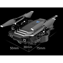 Universal LS11 télécommandé drone 4K quadcopter avec caméra HD 1080P FPV inutile pliage pliage altitude professionnelle vol 18 minutes quadcopter jouet(Le noir)