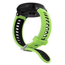 Avis Wewoo Bracelet pour montre connectée de en silicone Smartwatch Garmin Forerunner 735XT vert