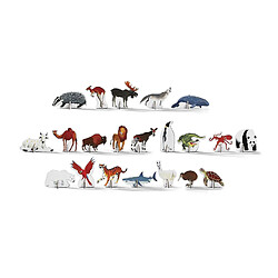 Acheter Universal Crocodile Creek Découvrez les animaux du monde Apprenez + Play 100 pièces Puzzle de sol en puz et 21 figures,