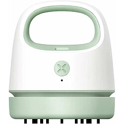 Vendos85 Mini aspirateur de table rechargeable par USB vert