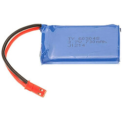 1 Pièce Rechargeable Lipo Batterie (3.7V 730mAh) pour Drone Quadricoptère Wltoys V636 V686 V686G V686K JJRC V686 