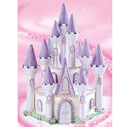 Kit déco pour gâteau Château de Princesse 3D - Wilton