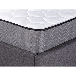 Beliani Matelas à ressorts ensachés ferme 180 x 200 cm BLISS