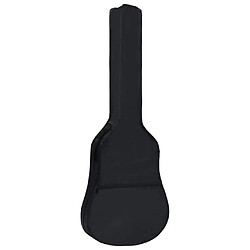 vidaXL Sac de guitare classique 3/4 Noir 94x35 cm Tissu 