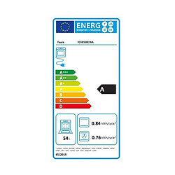 Cuisinière vitrocéramique a 56l 4 feux blanc - fcv6530cwa - FAURE