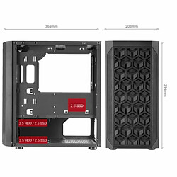 Avis Boîtier ATX semi-tour Mars Gaming MCMESHW Blanc