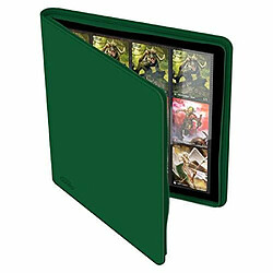 Ultimate guard Quad Row Zipfolio Xenoskin Porte-cartes Vert pas cher