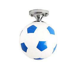 Universal 20cm Football Plafonnier Football LED Plafonnier Intérieur Bar Chambre Enfant Chambre Éclairage Garçon Éclairage Homepage Bleu