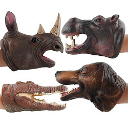 Acheter Universal Animal Head Hand Puppet Figure Toy Gants pour enfants