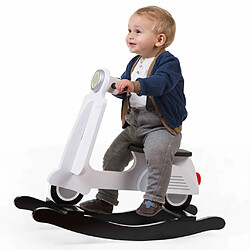 Acheter CHILDHOME Scooter à bascule Blanc et noir