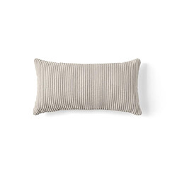 Lisa Design Colombine - coussin - en velours côtelé - 32x63 cm Colombine - coussin - en velours côtelé - 32x63 cm - Beige