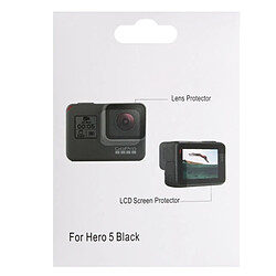 Acheter Wewoo Film protecteur écran pour GoPro HERO5 Camera Lens de protection + LCD Dispaly d'écran