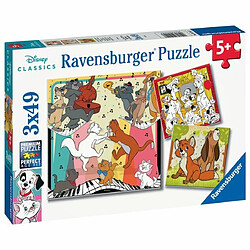 Ludendo Puzzles 49 Pièces Ravensburger - S'amuser avec les animaux Disney 