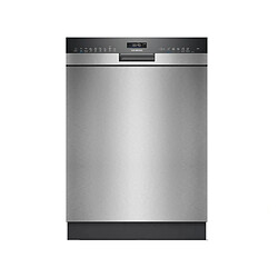 Lave-vaisselle 60cm 14 couverts 40db intégrable avec bandeau inox - SN45ES09CE - SIEMENS 