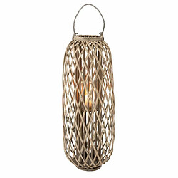 Paris Prix Lanterne Design en Bois Willow 96cm Gris