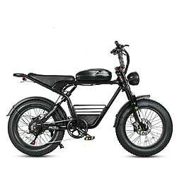 SAMEBIKE M20-I Vélo électrique - moteur 1200W batterie 48V18AH autonomie 65KM frein à disque hydraulique - Noir 