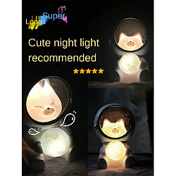 Acheter Universal Guarasi grande taille LED lumière de nuit fille chambre décorative lampe bébé enfant jouets cadeau d'anniversaire gouttes transport | LED lumière de nuit (chat)