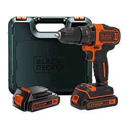 Black & Decker BDCDD186K1B Perceuse visseuse 2 Vitesses sans fil 18V 2x Batteries