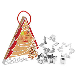 Découpoirs emporte-pièces Kit Christmas tree - Scrapcooking