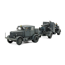 Tamiya Maquette véhicule militaire et canon : SS-100 et Flak 37 88mm 