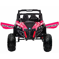 Ataa Buggy UTV RSX 24v Couleur Rose Buggy UTV RSX 24v Couleur Rose - Voiture électrique pour enfant avec batterie 24v et télécommande