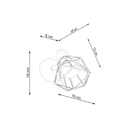 Sollux Spot Simple Blanc pas cher