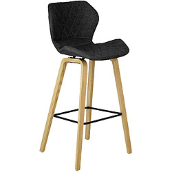 Non Tabouret de bar Austin tissu 